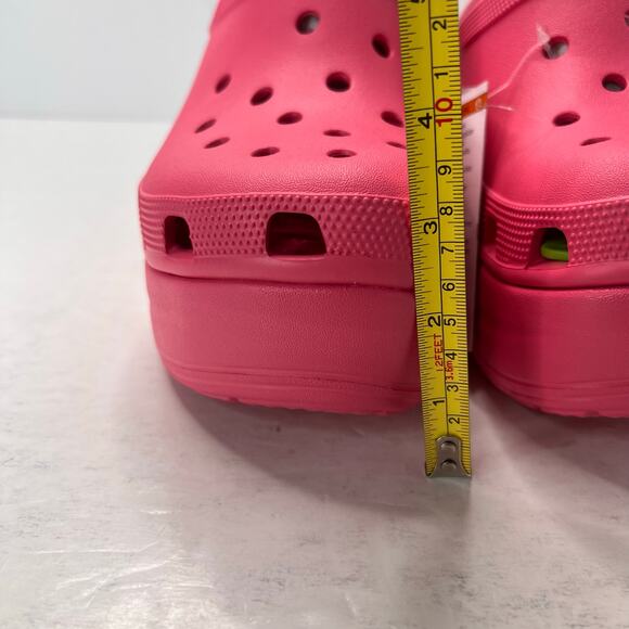 Crocs Siren Platform Clog Pink Barbie Chunky Women’s 11/Men's 9 NWT - Picture 7 of 11